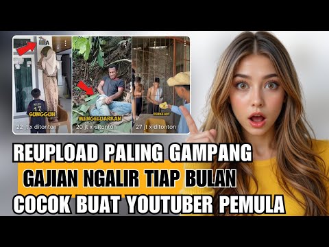 Cara Reupload Video dari Dailymotion ke YouTube | Ide Konten Pemula Auto Cuan!
