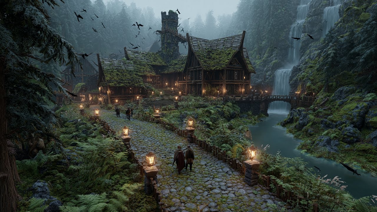 Old Forest Folk: Medieval Music for Study & Relaxation