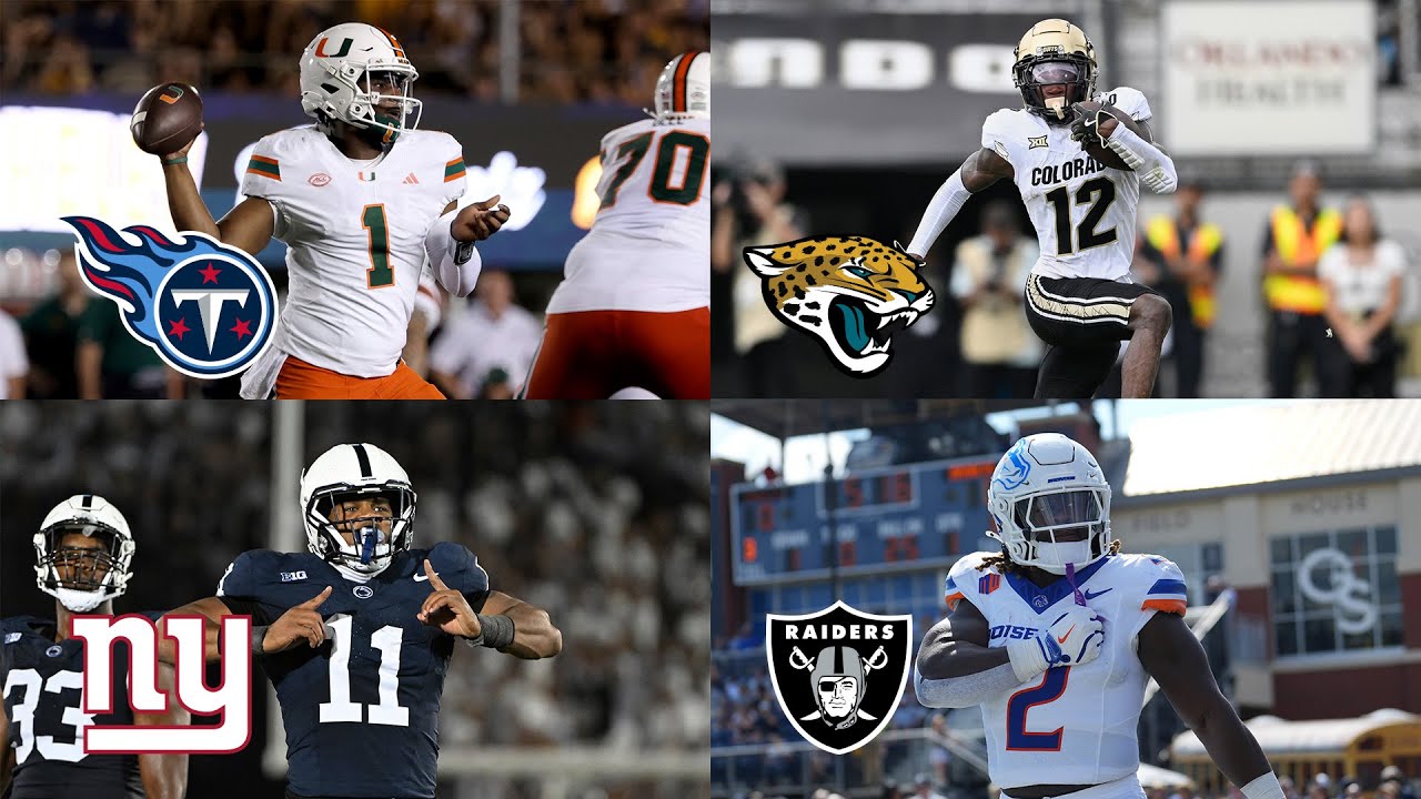 2025 NFL Draft: First-Round Picks' College Skills 🏈