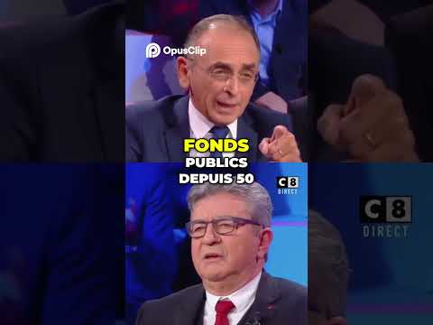 Mélenchon vs Zemmour : Débat sur Élection et Finances