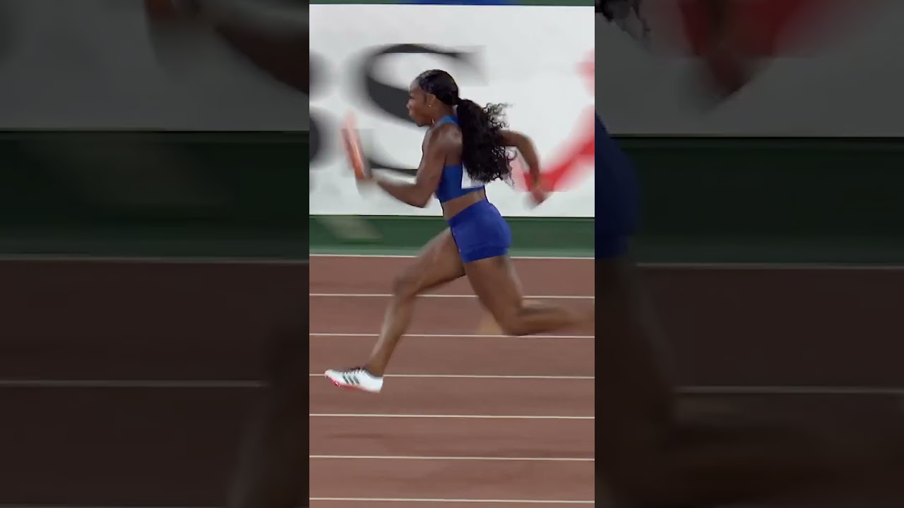 Perfect Pass at World Athletics Championships 🏃‍♂️