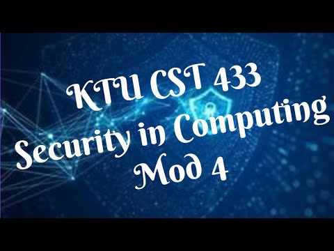 Hash Based Message Authentication Code-HMAC-KTU CST 433 Security in Computing S7 CS- Mod 4 Part 4
