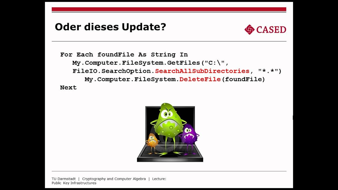 Prof. Buchmann erklärt: Kryptographie für die Zukunft der Software 🔐