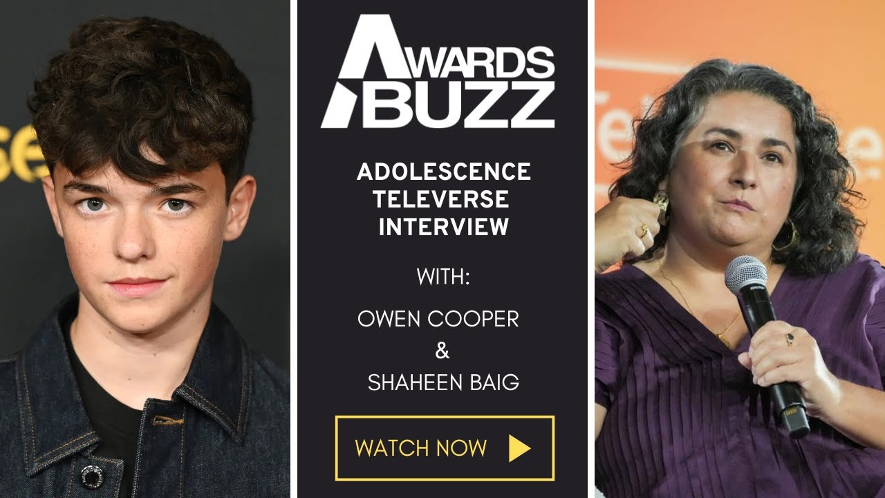 Televerse Emmy Interview with Owen Cooper & Shaheen Baig (Casting Director) of Netflix's Adolescence