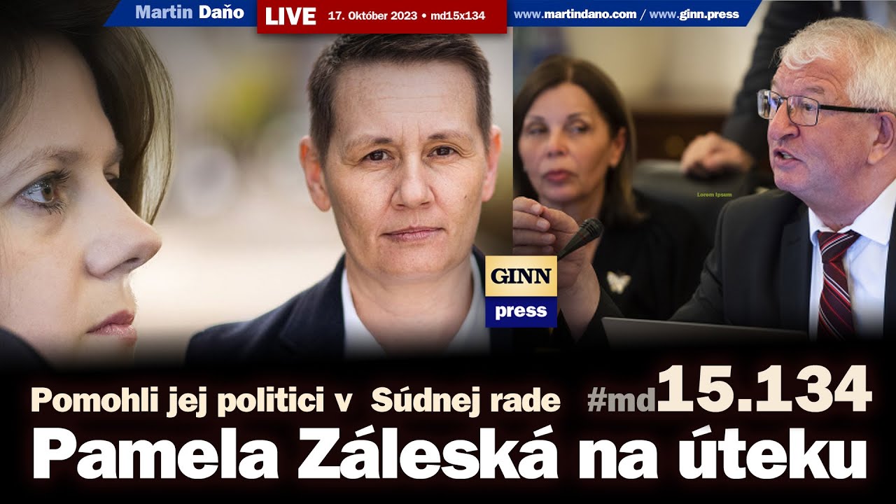 Aktuálne: Útek sudkyne Pamely Záleskej a politická podpora v kauze #Tatragate 🚨