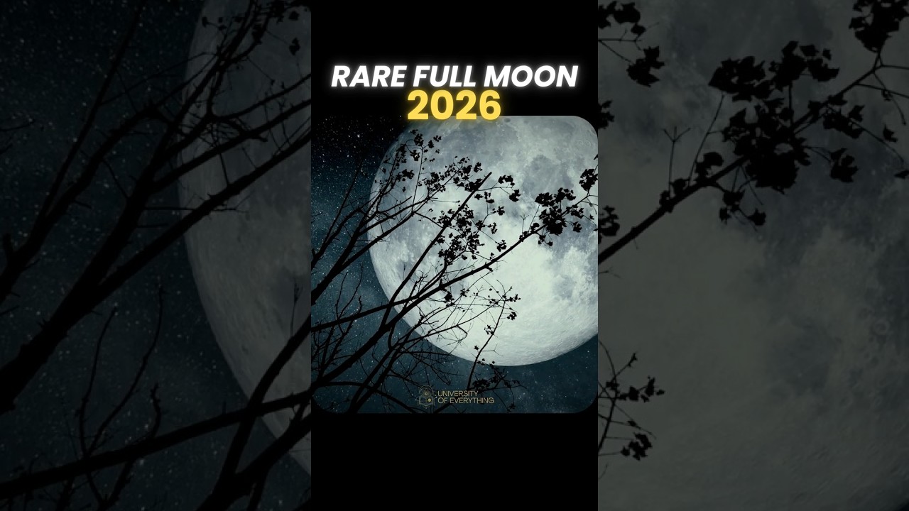 Rare Full Moons of 2026 🌕✨