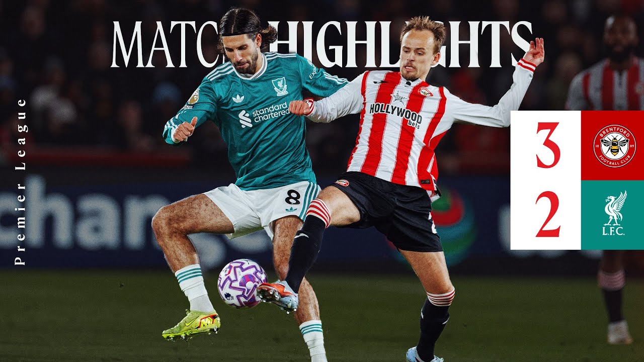 Thrilling 3-2 Thriller: Brentford Edges Out Liverpool with Key Goals from Kerkez & Salah ⚽