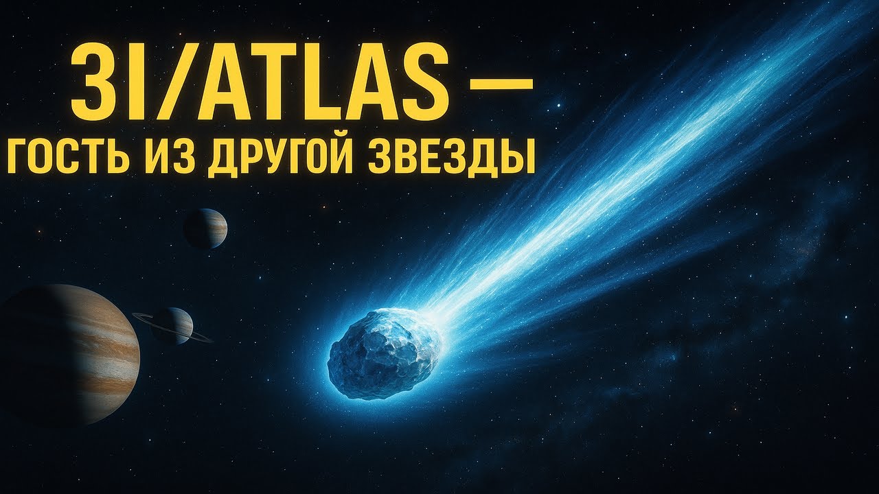 3I/ATLAS — третий межзвёздный объект, проникший в нашу Солнечную систему