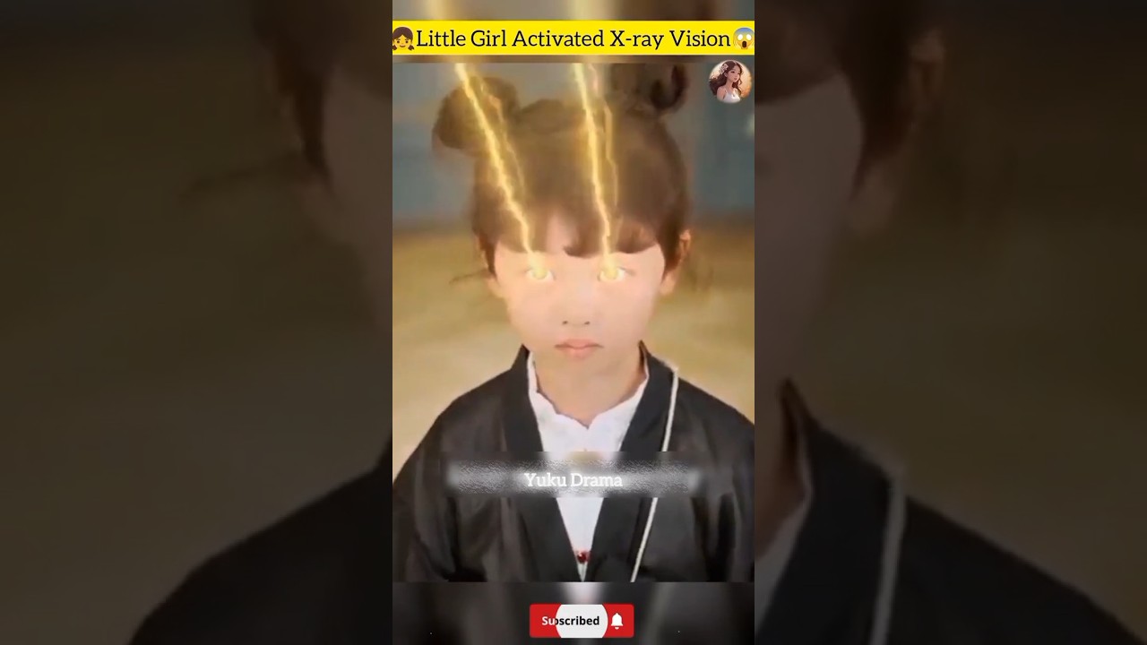 Little Girl Unlocks X-Ray Vision in Chinese Drama! 😱 | Hindi Explained #Shorts