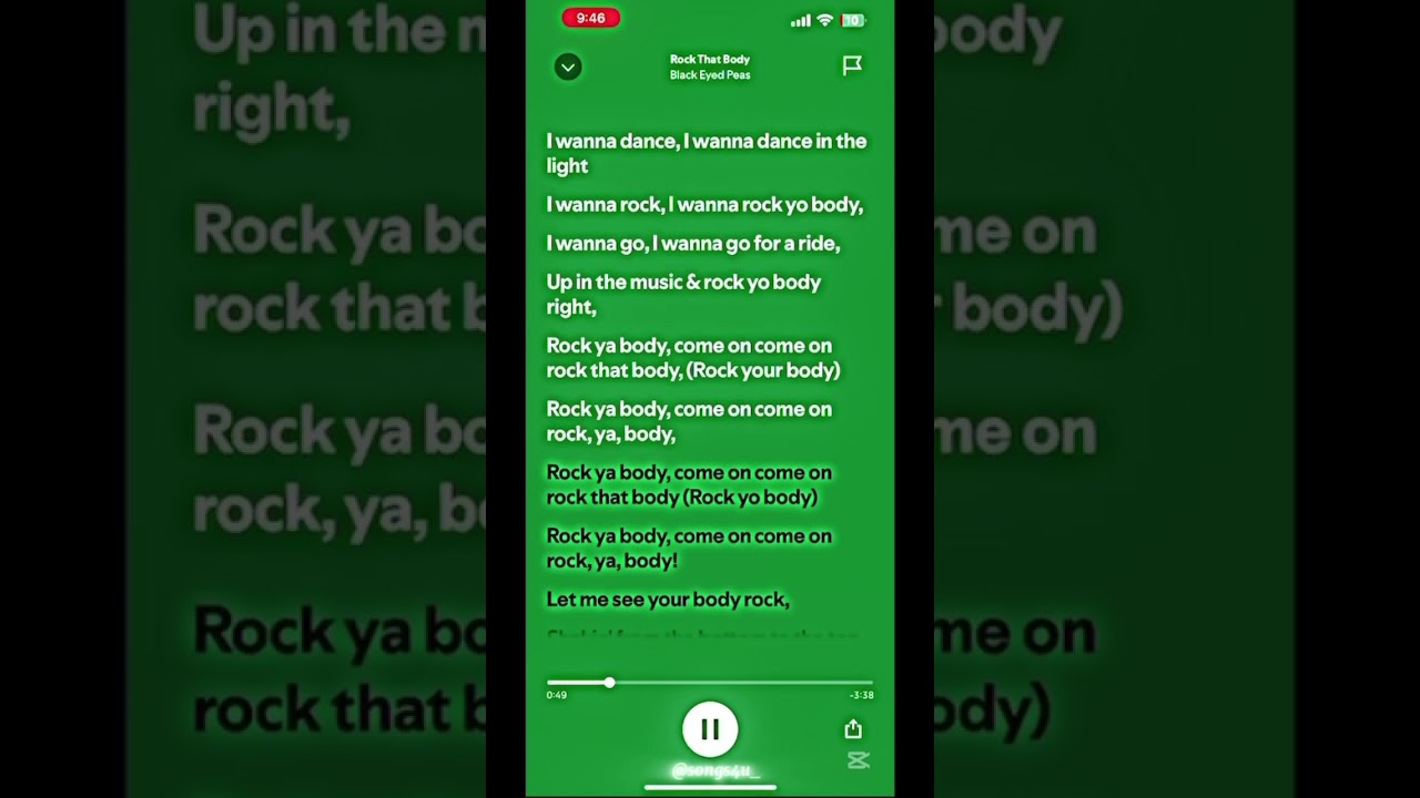 Get Moving to 'Rock That Body' by The Black Eyed Peas 🎶