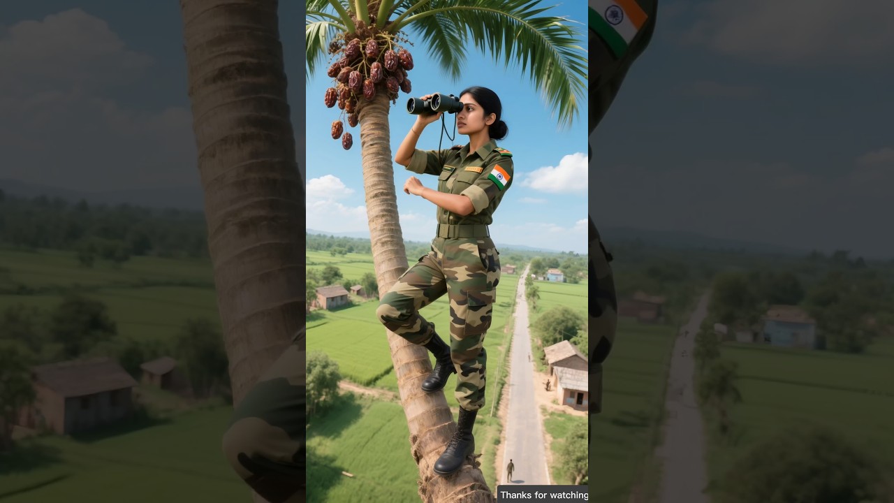 Heroic Lady Soldier Rescues Grandpa from Giant Snake 🐍