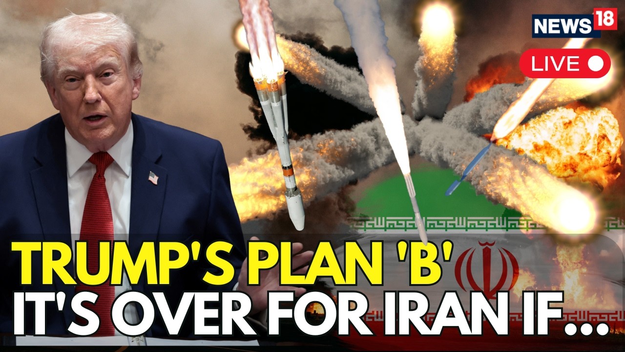 Trump’s ‘Plan B’ on Iran: Escalation Imminent 🚨