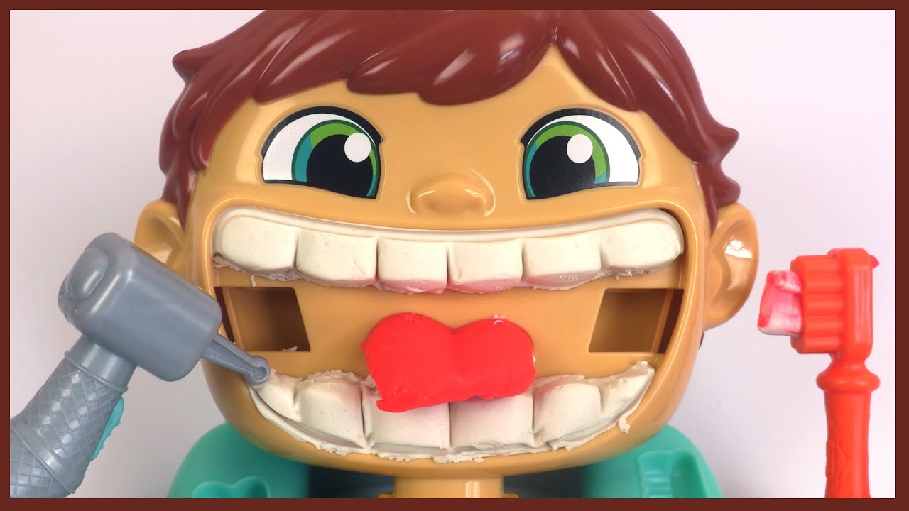 Dentiste Brossage de Dents Jeu de Pâte à Modeler