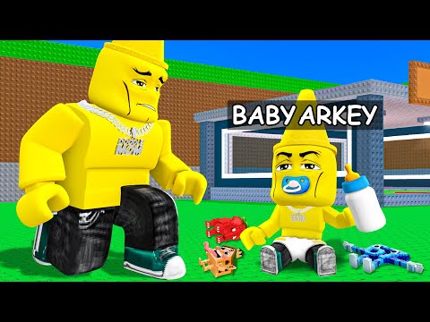 Trolling My Friend With BABY ARKEY in Steal A Brainrot