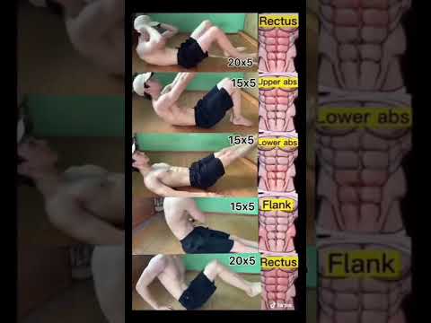 LUYỆN TẬP CƠ BỤNG 6 MÚI TẠI NHÀ