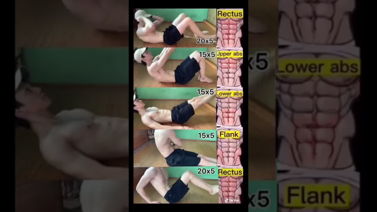 Bật Mí Các Bước Tập Cơ Bụng 6 Múi Hiệu Quả Tại Nhà 💪