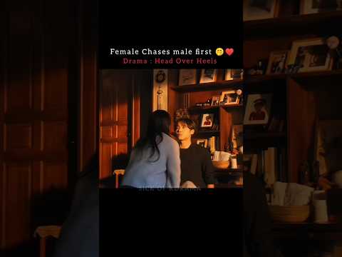 female Chases male first 🤭 | Head Over Heels kdrama #headoverheels #chooyoungwoo #kdrama #shorts
