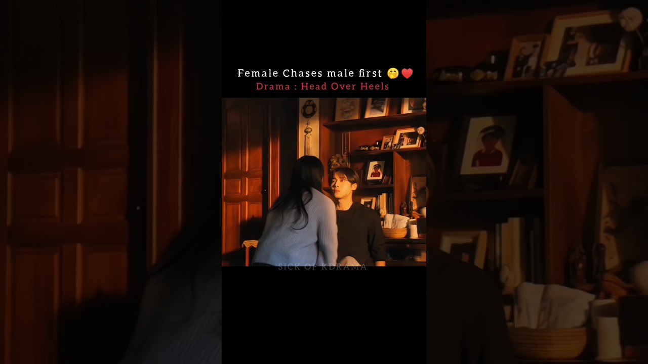 Female Chases Male First! 💖 | Head Over Heels K-Drama Highlights