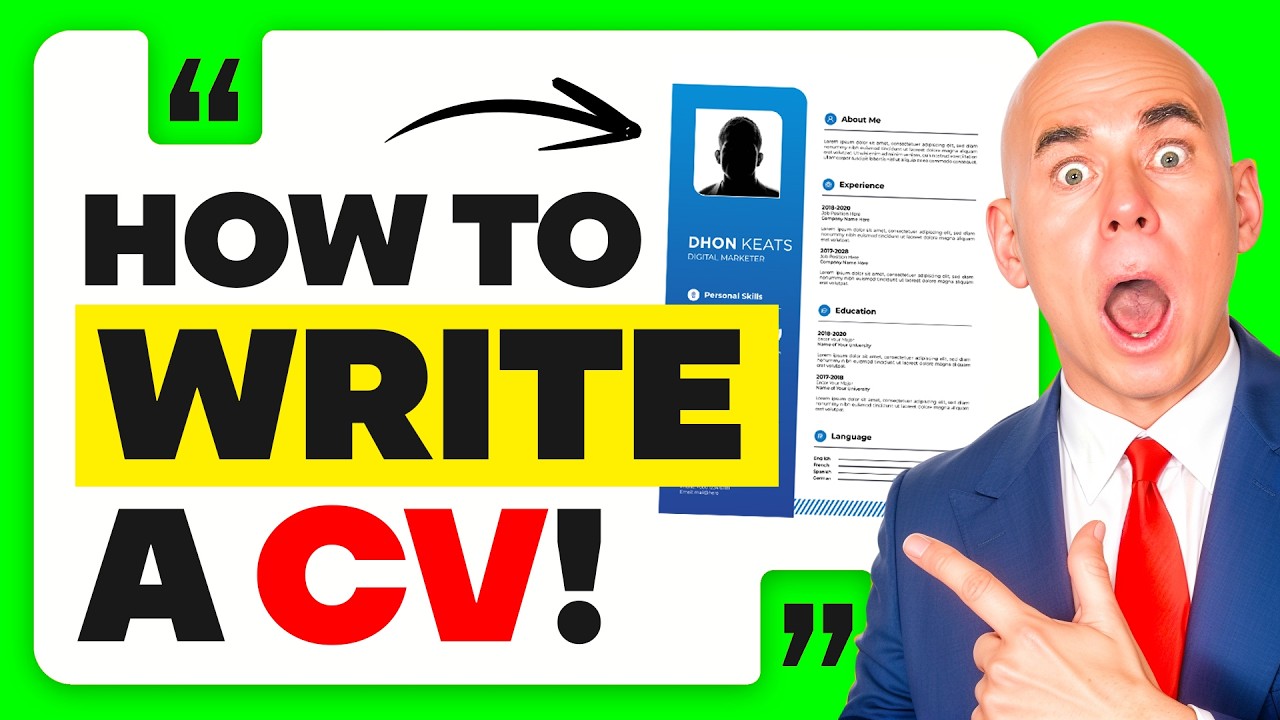 Best CV Template & Tips to Get Hired Fast