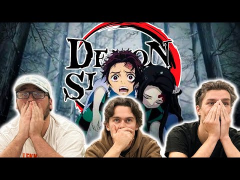ANIME NEWBIES WATCH DEMON SLAYER! | Demon Slayer 1x1 REACTION | "Cruelty"