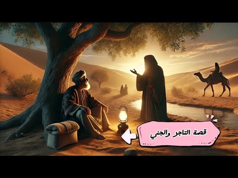 قصة عربية مسموعة عن تاجر وجني 🧙️