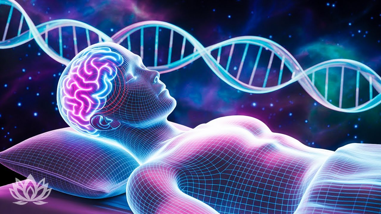 528Hz + 432Hz -The DEEPEST Healing Sleep: Whole Body Regeneration & Full Body Healing, Stress Relief
