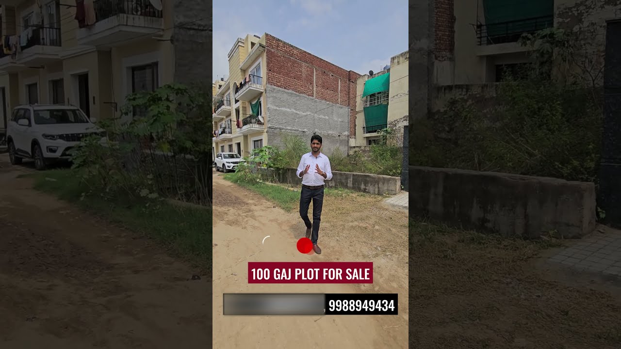 100 Gaj Plot For Sale in #sunnyenclavemohali Near Chandigarh