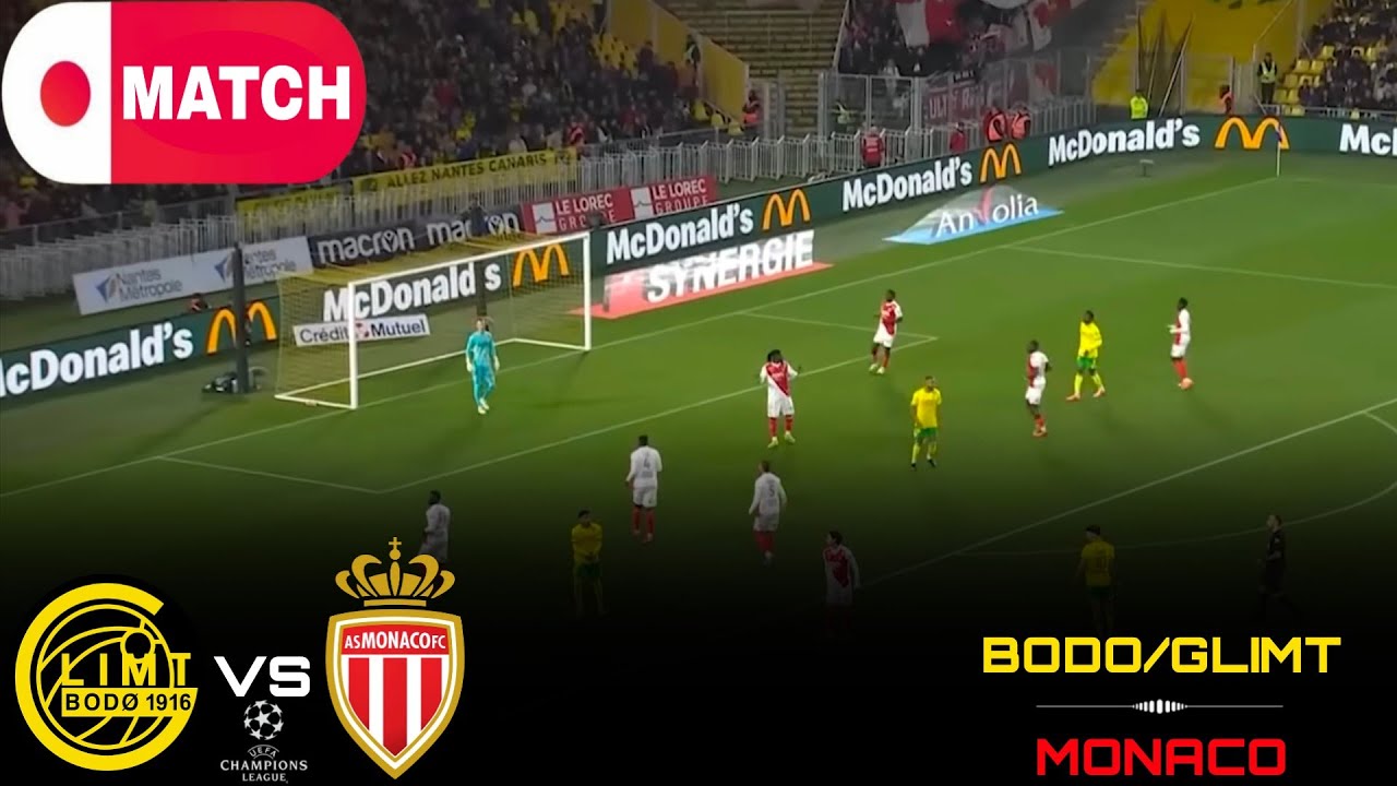 Bodø/Glimt vs Monaco Live Stream | UEFA Champions 2025