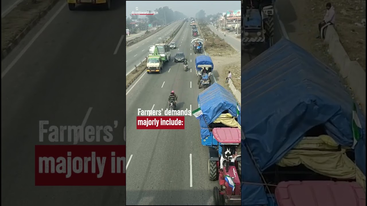 Farmers' 'Delhi Chalo' March Begins from Punjab π