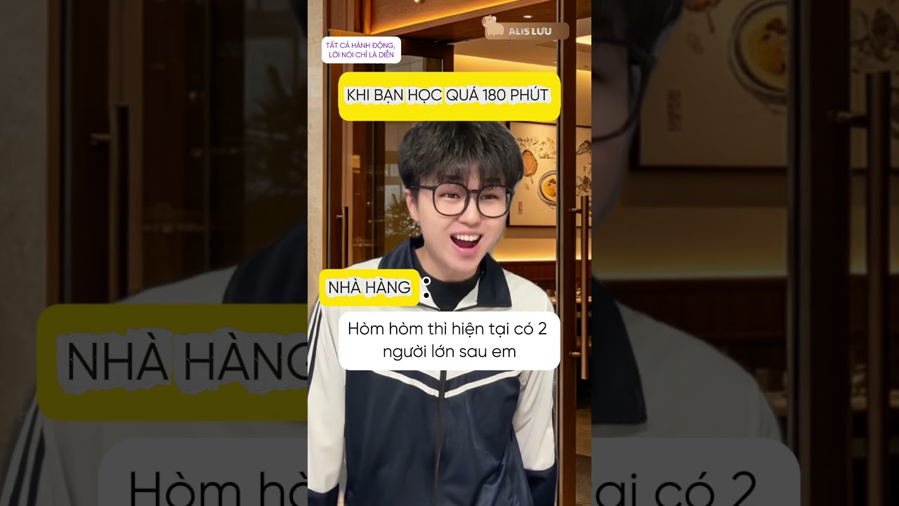 Học quá 180 phút 😅 | Trò vui học tập #shorts