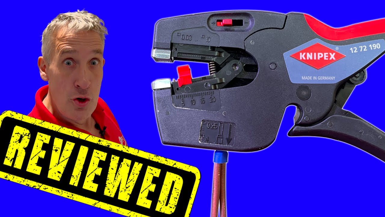 Discover the Amazing Features of the NEW KNIPEX NEXSTRIP Wire Stripper 🔧