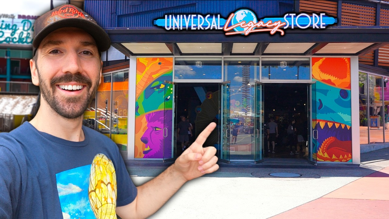 Universal Legacy Store RETURNS, Hollywood Drift Track Installed & NEW Food Menu's Arrive!