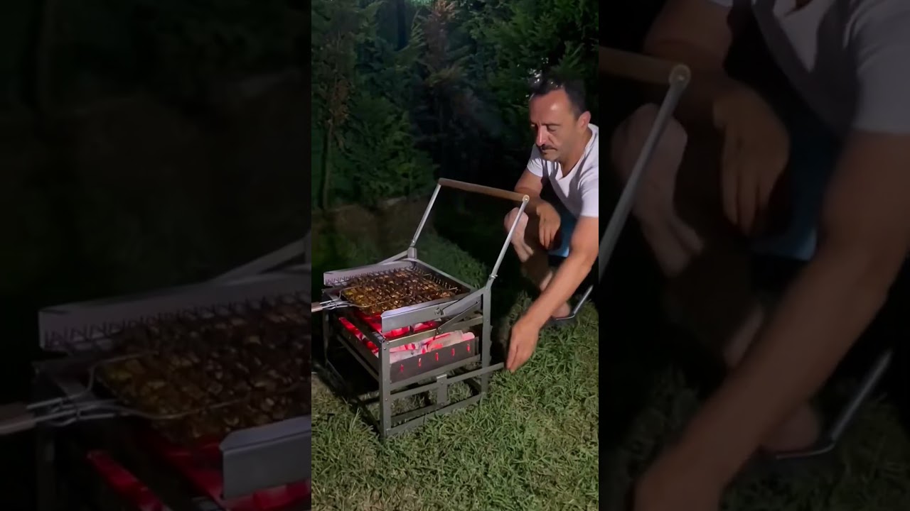 Revolutionize Your BBQ with the Auto-Rotating Grill for Effortless Cooking 🍖