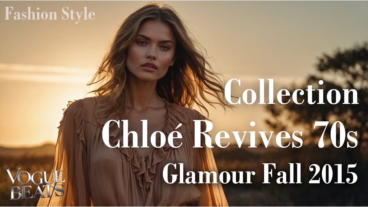 Chloé 70s Glamour & Boho Fall 2015 Collection ✨