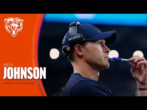 Ben Johnson postgame media availability: 2025 Week 2 | Chicago Bears