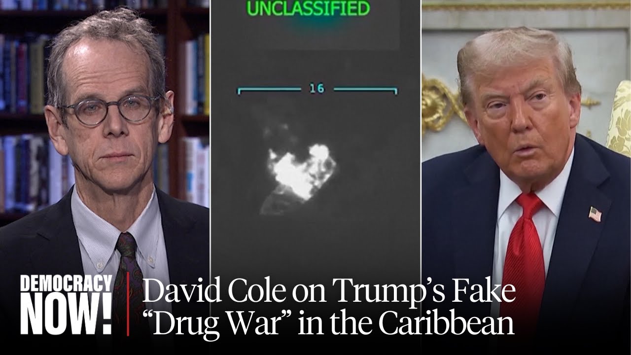 David Cole on US Killing Survivors of Caribbean Boat Strike ⚖️