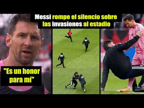 “ESTOY AGRADECIDO” | Messi reaccionó a las invasiones: Toronto FC vs Inter Miami