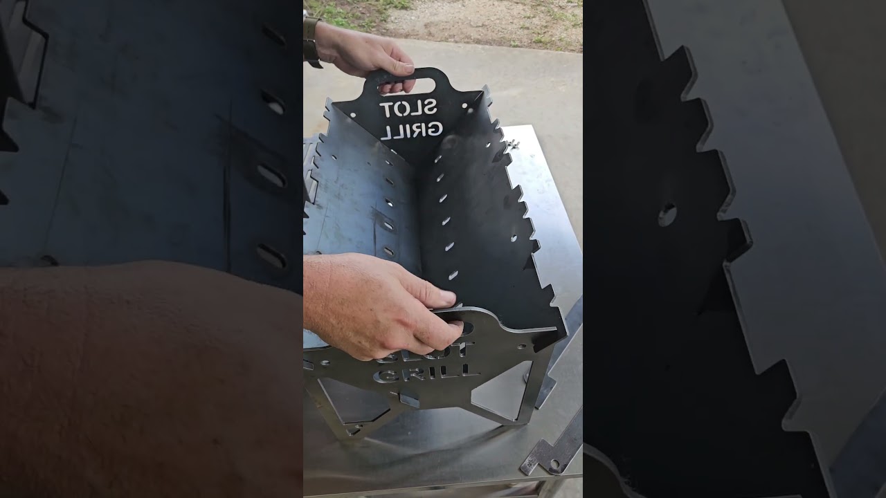 Discover the Slot Grill: The Ultimate Collapsible BBQ Grill Made in the USA 🇺🇸