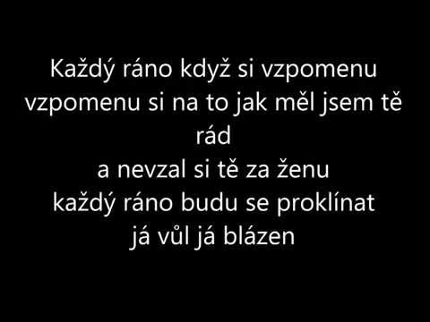 Chinaski-Každý ráno text (lyrics)