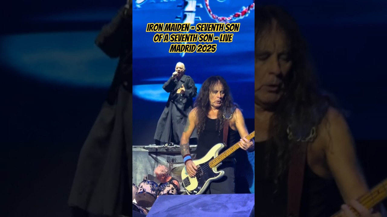 Iron Maiden Live Madrid 2025: Seventh Son of a Seventh Son