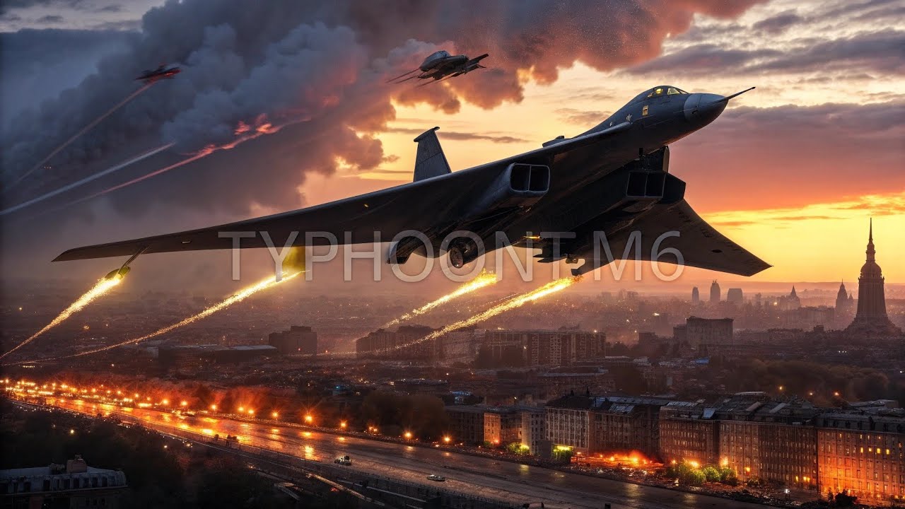 Россия представила новый стратегический бомбардировщик Typhoon-M6 🚀