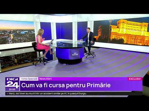 Deputatul USR Cătălin Drulă, în direct la Digi24