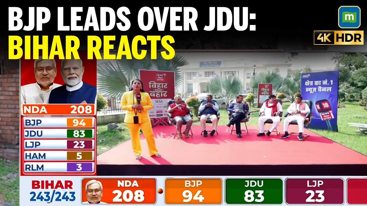 Bihar Election 2025: BJP Leads JDU, Alliances in Question