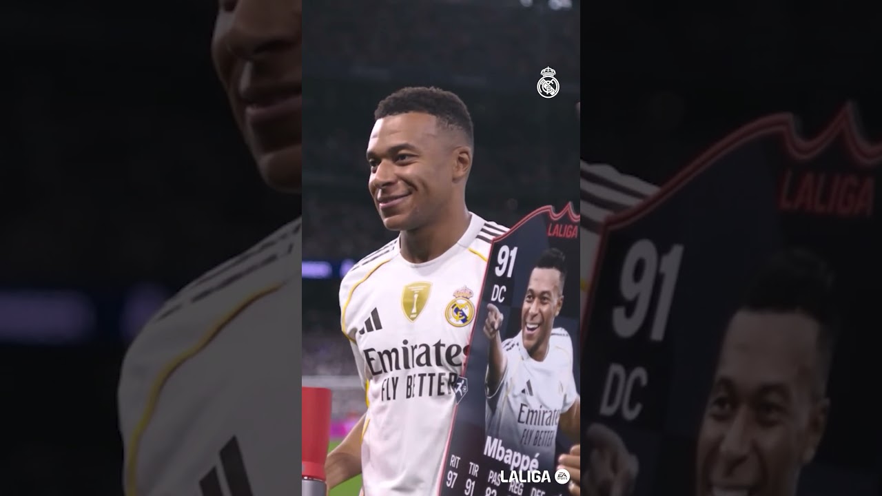 🏆 #Mbappe 👏 LaLiga Player of the Month · September 🆒 #POTM | #FC26 | #LaLigaHighlights