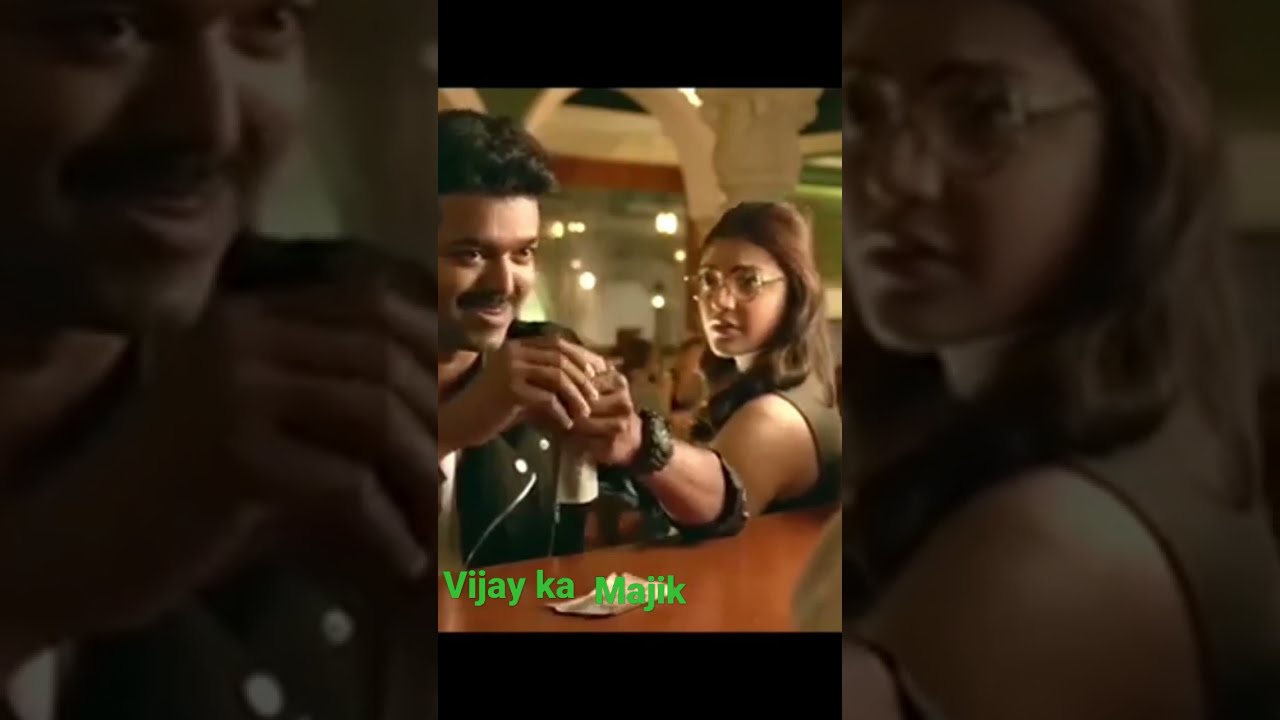 Vijay's Magic Trick Dazzles Kajal Agarwal ✨