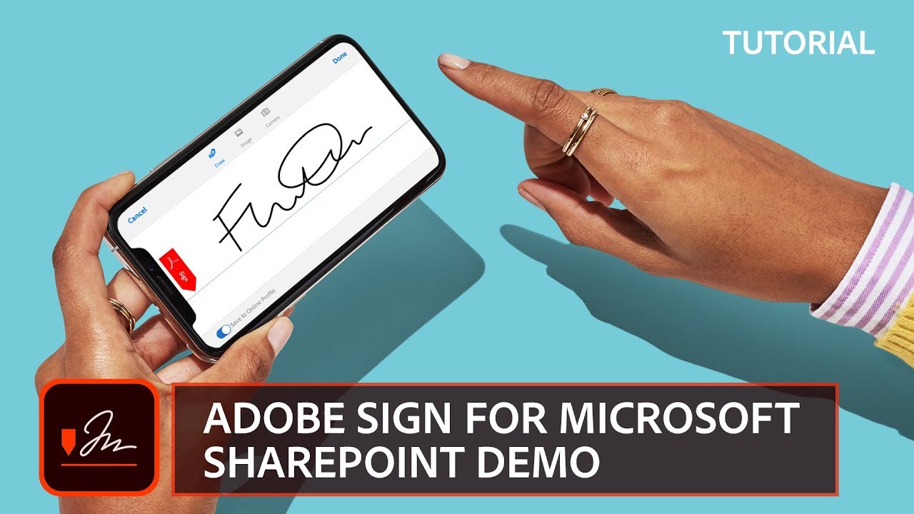 Adobe Sign for SharePoint Demo | Adobe Acrobat