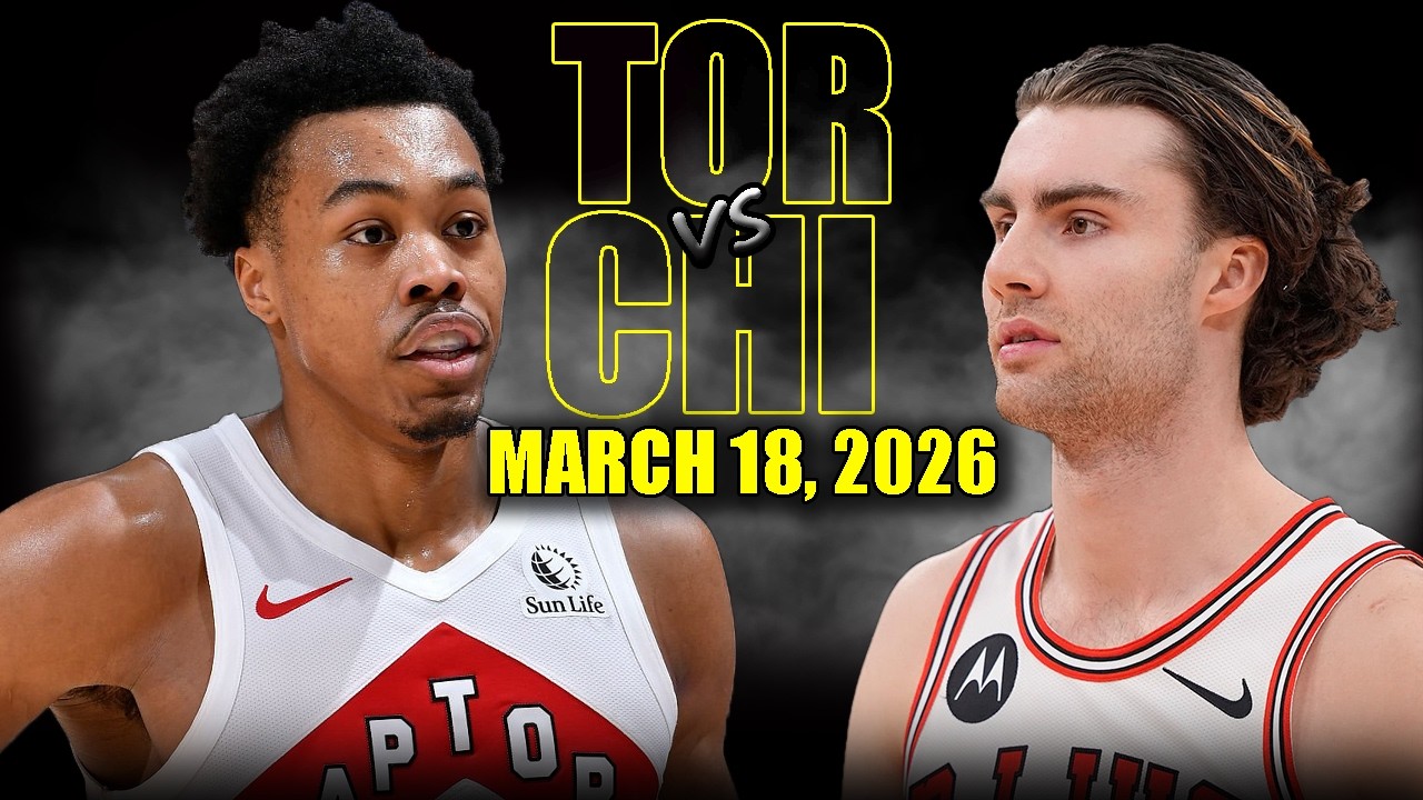 Toronto Raptors vs Chicago Bulls Full Game Highlights – March 18, 2026 | NBA Season