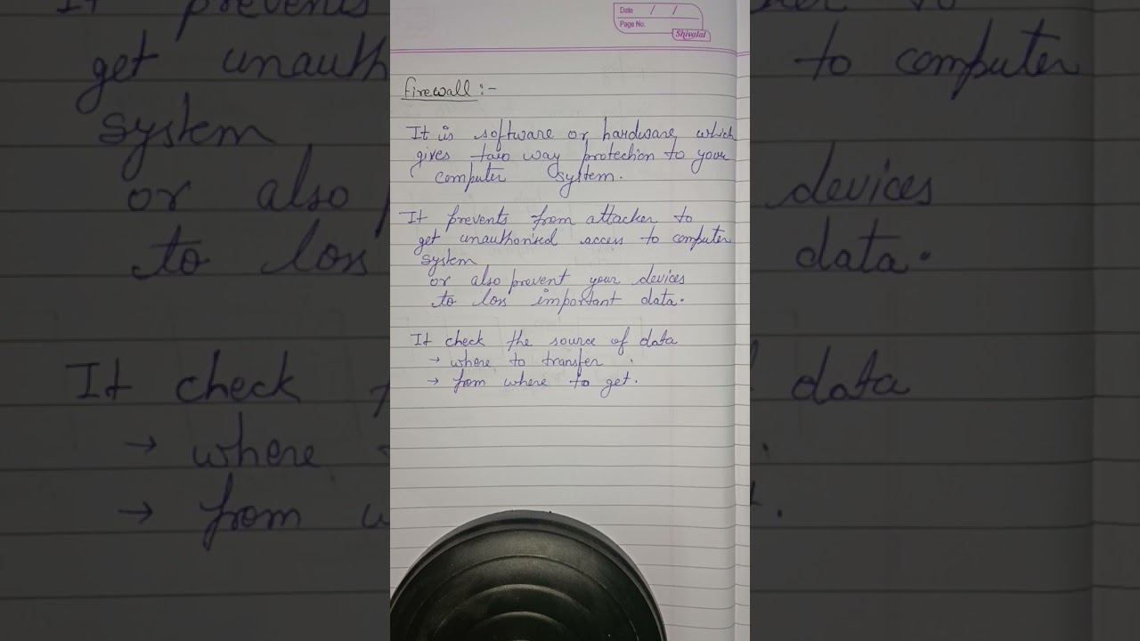 Understanding Firewalls in Cybersecurity π₯