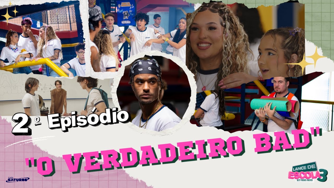 Kysha e Mine - Episódio 02: O Verdadeiro Bad 🎤 | LANCE DE ESCOLA 3 BFF