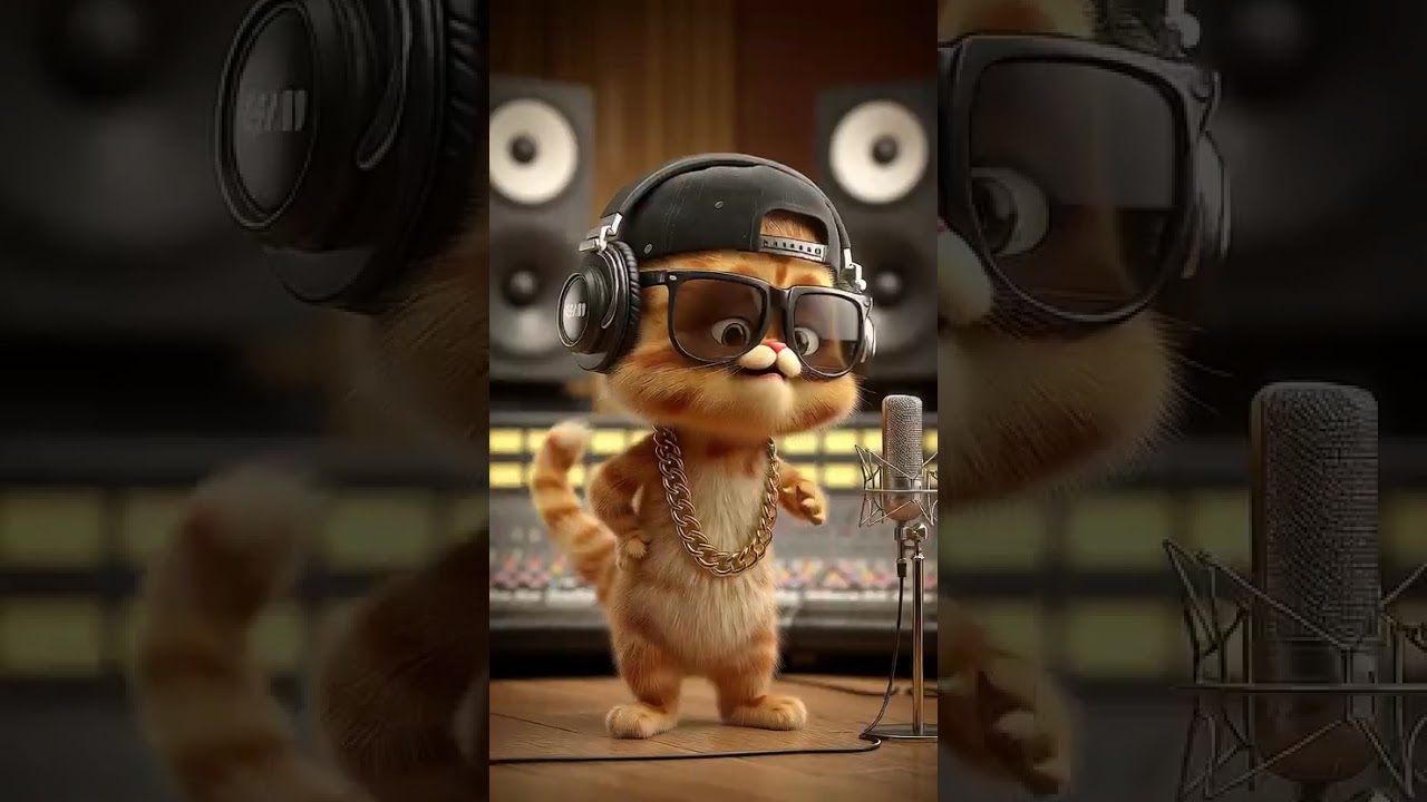 قط يتكلم كلام مضحك 😹 في فيديو كوميدي